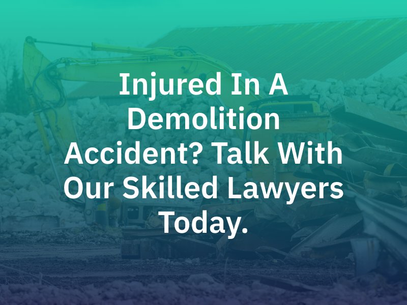 Demolition accident construction accident